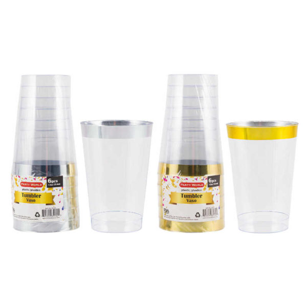 plastic-tumbler-goldsilver-12oz-6ct-85532
