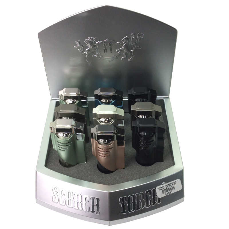 54881 (1) scorch-9pc-set-cigar-torch-lighter-with-punch-61839-1