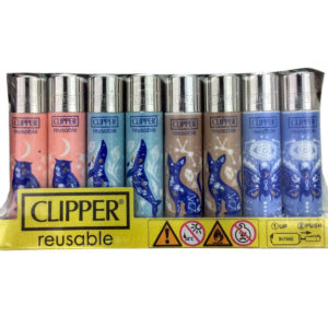 clipper-lighters-mystical-destiny-animals-48-ct