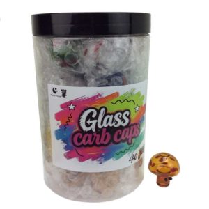 CARP CAP MUSHROOM ASSORTED COLORS (40 CT JAR) GA623