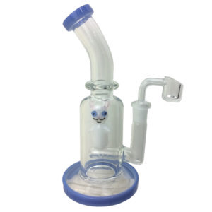 8-inch-white-cat-perculator-with-banger-water-pipe
