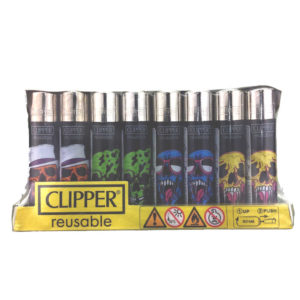 clipper-lighters-molten-skulls-48-ct