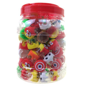 5ml-assorted-logos-jars-silicone-glass-100-ct-display-jar