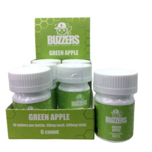 buzzerz-cat-claw-green-apple-50mg-tablets-10-ct