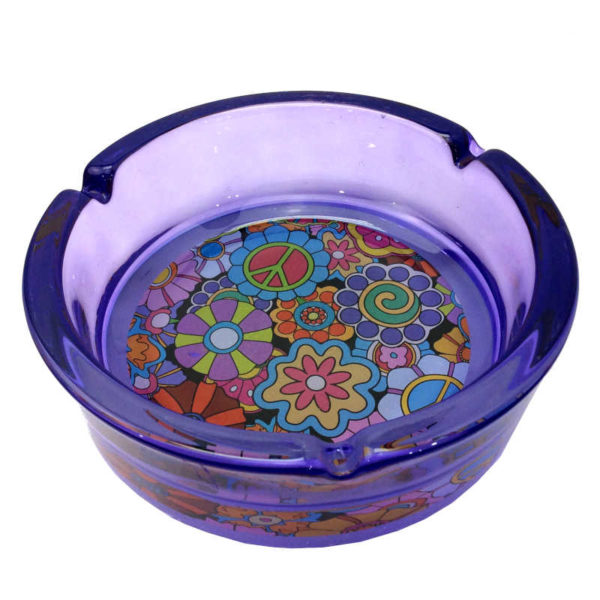 ashtray-large-glass-6-inch-hippie-flower