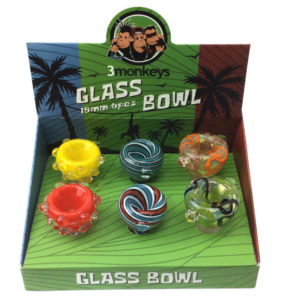 18MM 3 MONKEY BOWL DISPLAY K3202