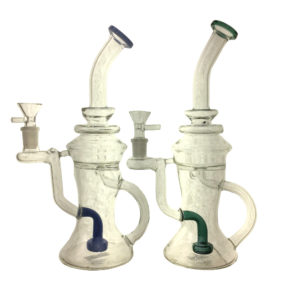 10-5-inch-handle-recycler-with-percolator-water-pipe