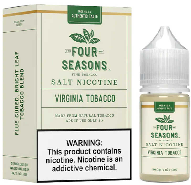 Virginia-Tobacco-Salt-Four-Seasons-30ml