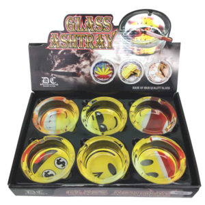 round-emoji-glass-ashtray-6ct