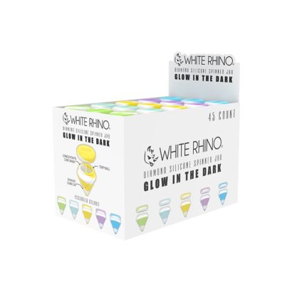 white-rhino-gid-diamond-spinner-silicone-jar-carb-cap-45-ct