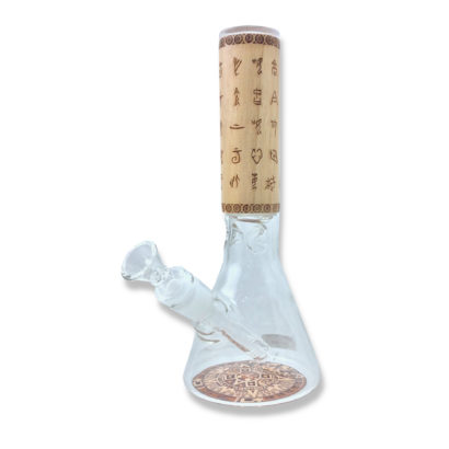 9-inch-wooden-sleeve-aztec-beaker-water-pipe