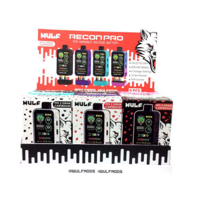 wulf-recon-pro-cartridge-vaporizer-assorted-color-display