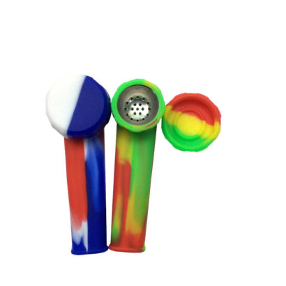 silicone-3-5-inch-assorted-colors-with-lid-hand-pipe-40ct-jar