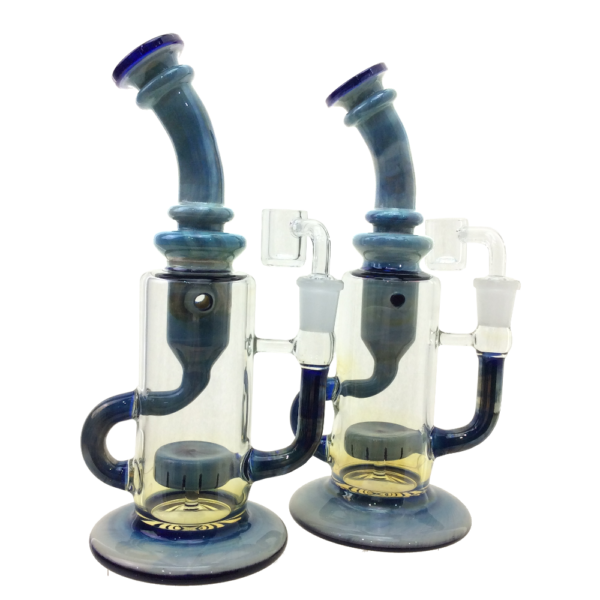 9-inch-fumed-fancy-color-recycler-water-pipe