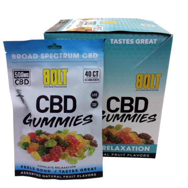 CBD BOLT 500MG GUMMI EA
