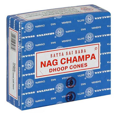 Nag Champa is one of the most well-known and recognized incenses around the world. A fragrance of Indian origin, the scent is based on a combination of frangipani (plumeria) and sandalwood. These incense cones burn slowly to release the earthy and floral scent all over your home.
