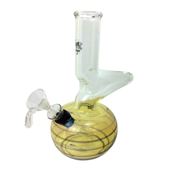 8-inch-single-zong-glow-fly-glass-water-pipe