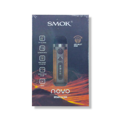 smok-novo-5-kit-brown-leather