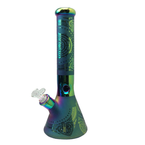 14-inch-frosted-iridescent-beaker-water-pipe-es24379