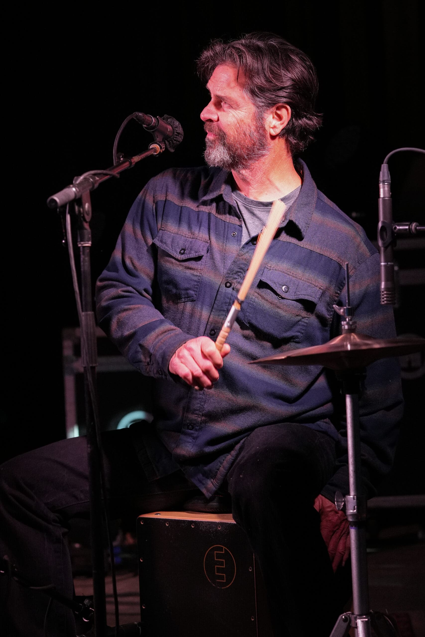 Caleb Stine and Jim Hannah Photo by Casey Vock