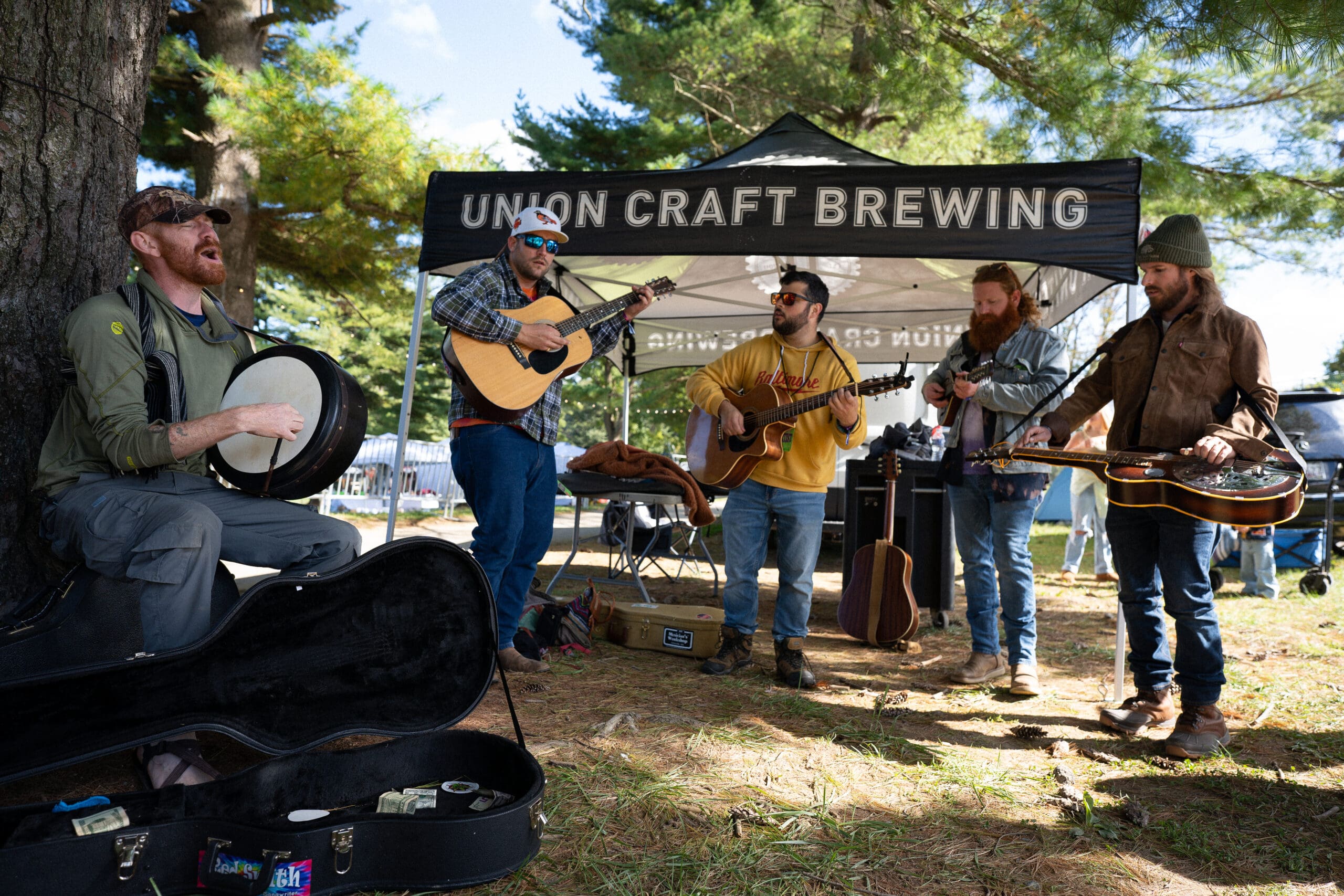 Busking at Ramble Fest Photo by Casey Vock