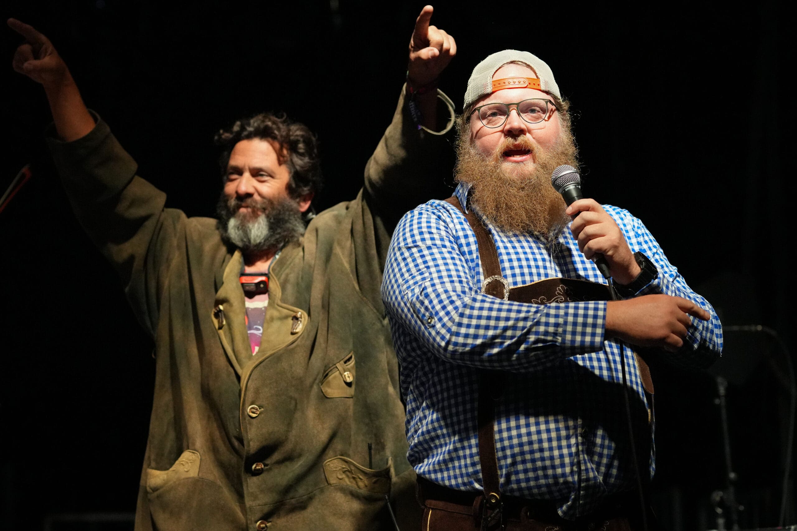 Brick Lohr and Jay Hubert of the Ramble Festival Photo by Casey Vock