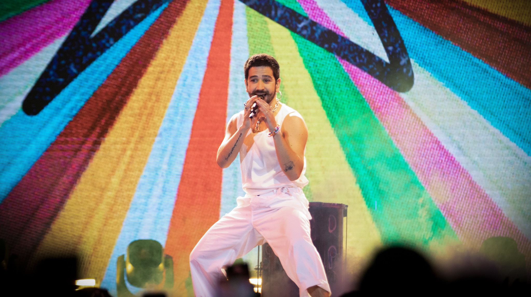 Camilo performs at EagleBank Arena in Fairfax, VA