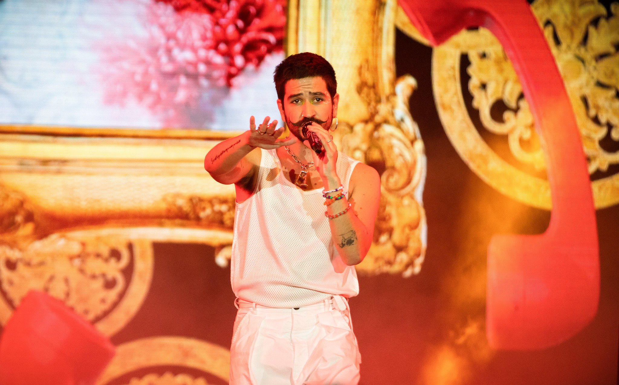 Camilo performs at EagleBank Arena in Fairfax, VA