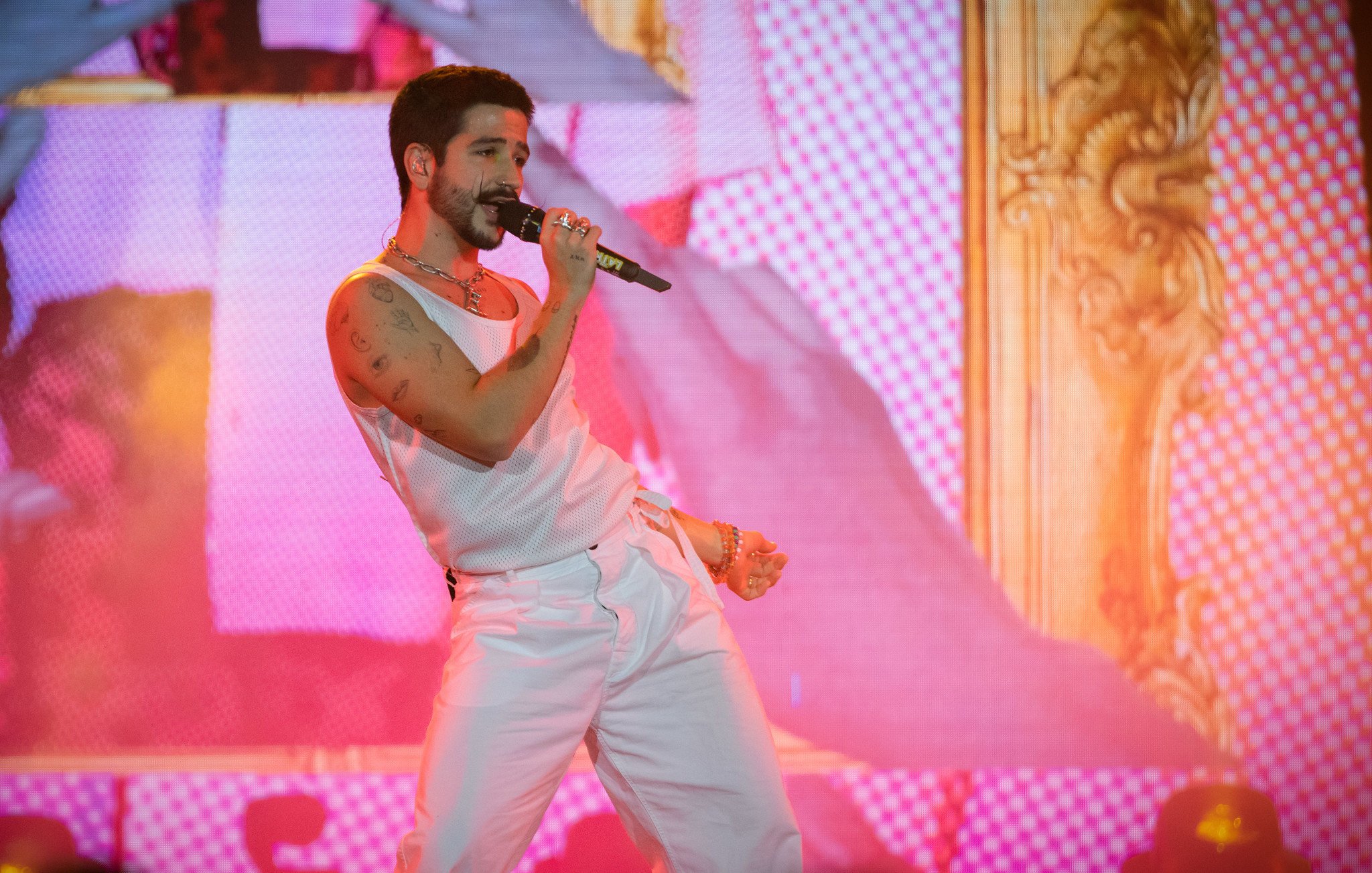 Camilo performs at EagleBank Arena in Fairfax, VA