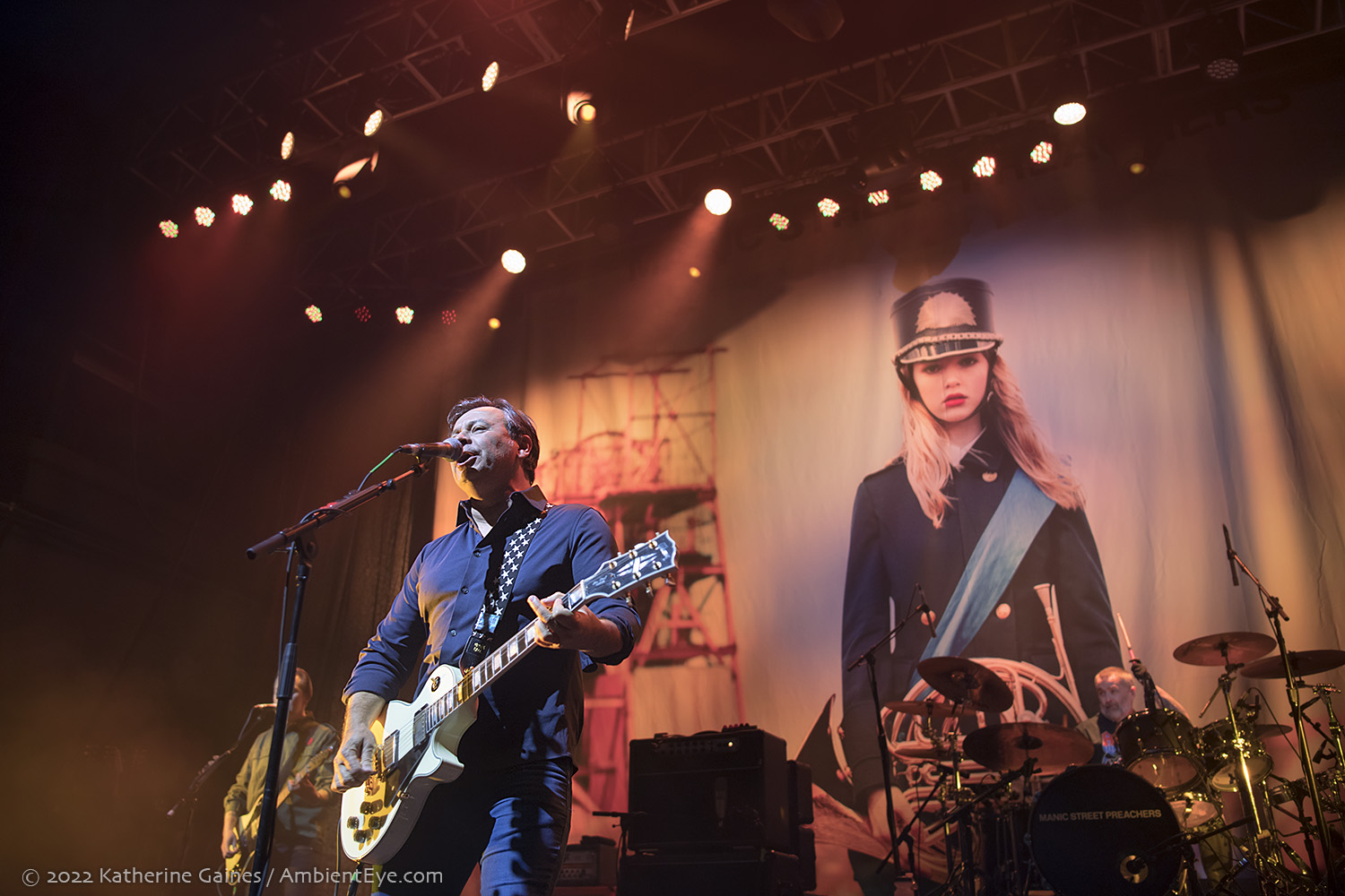 manic street preachers, fillmore silver spring, katherine gaines, ambienteye photography