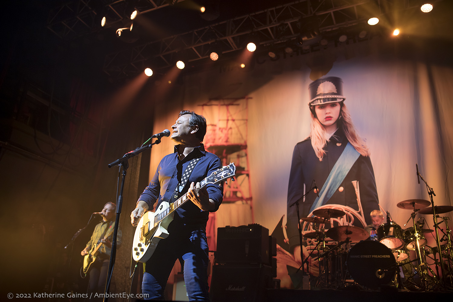 manic street preachers, fillmore silver spring, katherine gaines, ambienteye photography