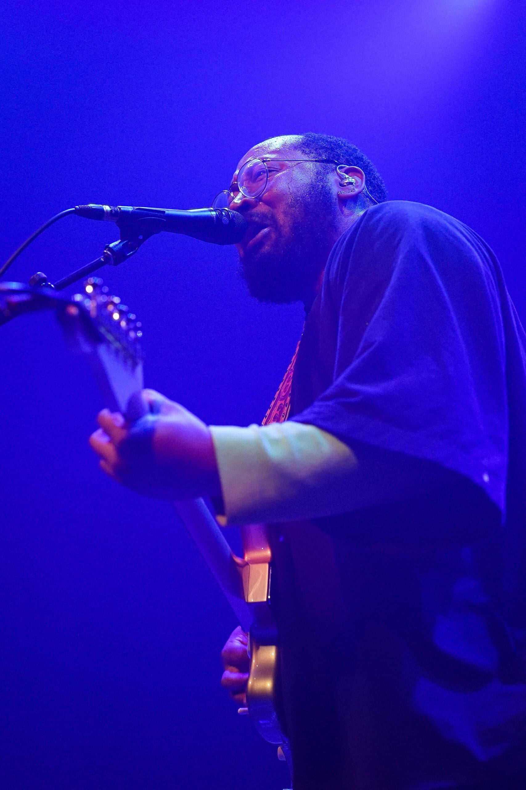 Bartees Strange - 9:30 Club Washington DC November 19, 2022 Photo by Casey Ryan Vock