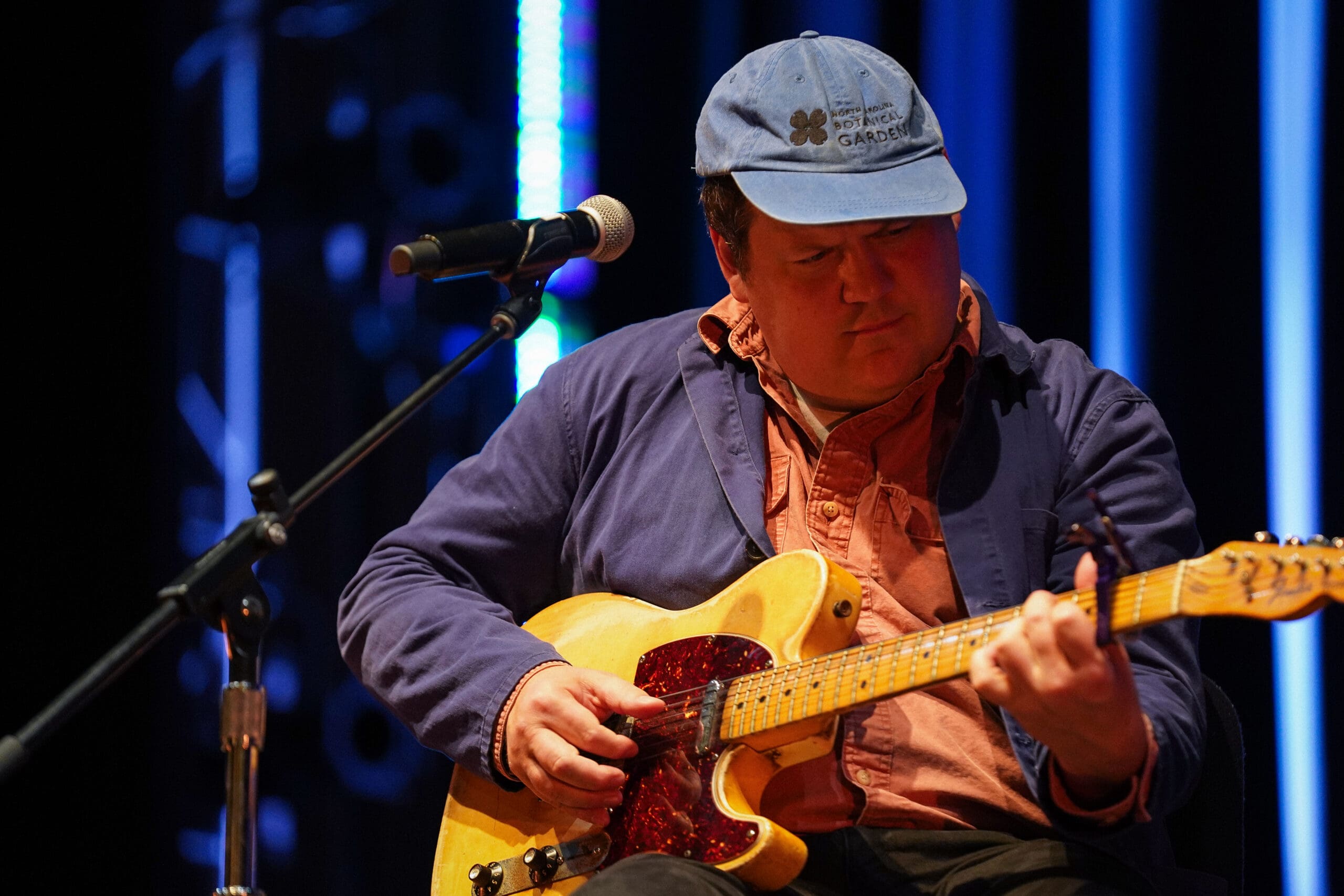 Jake Xerxes Fussell at Kennedy Center Washington DC Dec. 1, 2022 Photo by Casey Ryan Vock