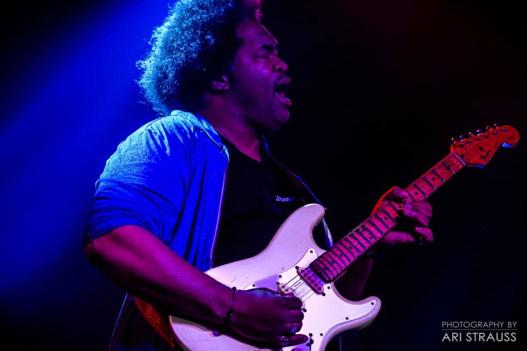 Delvon Lamarr Organ Trio performs at The Birchmere, Dec. 9, 2022. (Photo by Ari Strauss)