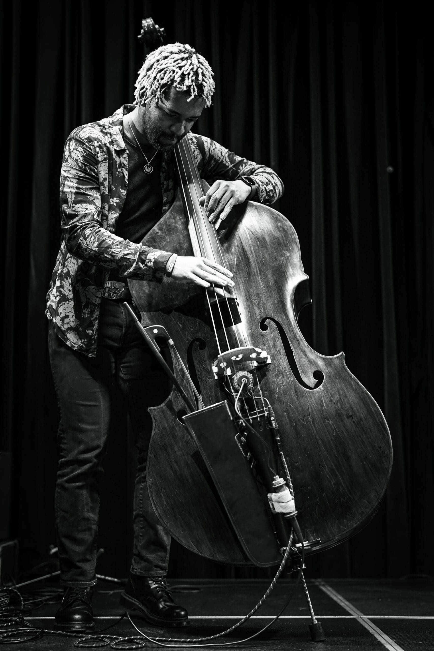 Jake Blount at Creative Alliance Baltimore MD Dec. 9, 2022 Photo by Casey Ryan Vock