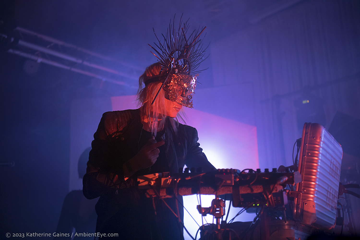 IAMX, metro gallery, baltimore, katherine gaines, ambienteye photography