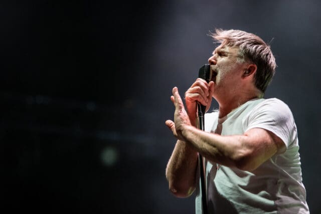 LCD Soundsystem perform at the re:SET concert series LCD Soundsystem