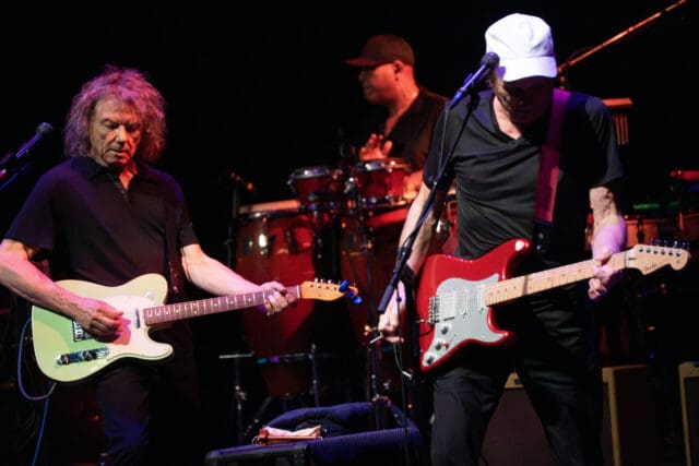 Jerry Harrison and Adrian Belew