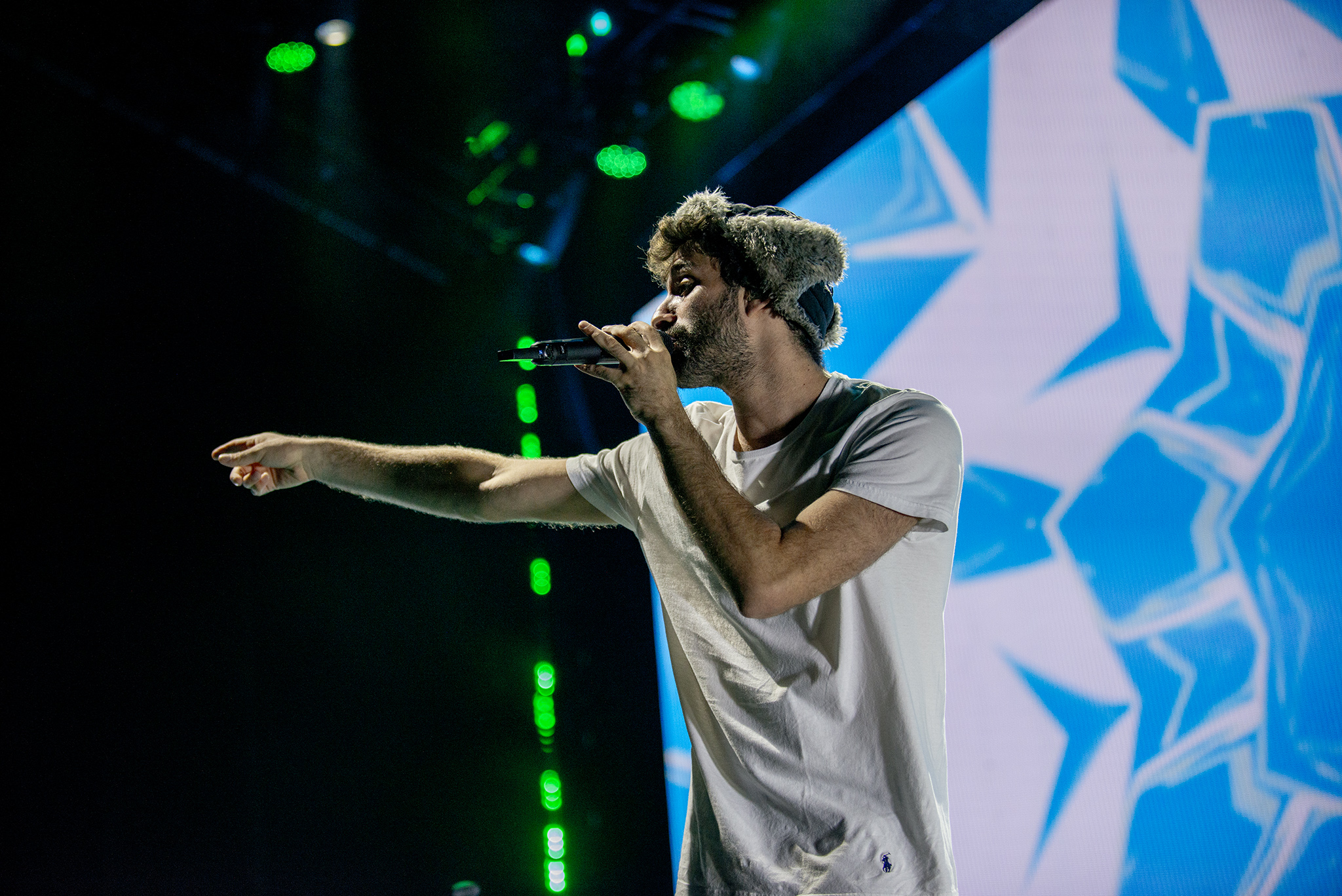 AJR performing at Merriweather Post Pavilion - August 10, 2025