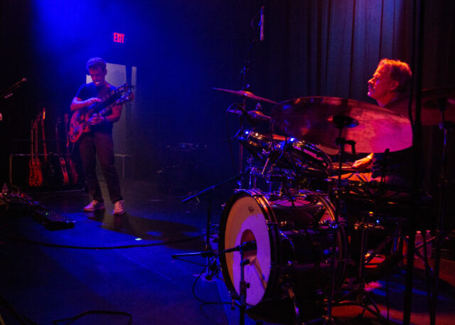 El Ten Eleven tearing through their set at Pearl Street Warehouse 9/19/26 (Photo by Marc Shea) El Ten Eleven