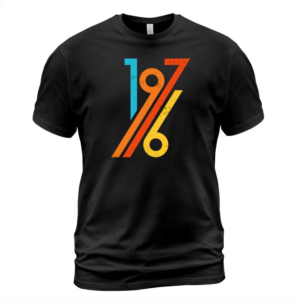 1976 Birthday Vintage Retro 70s Vintage 1976 T-Shirt Unisex