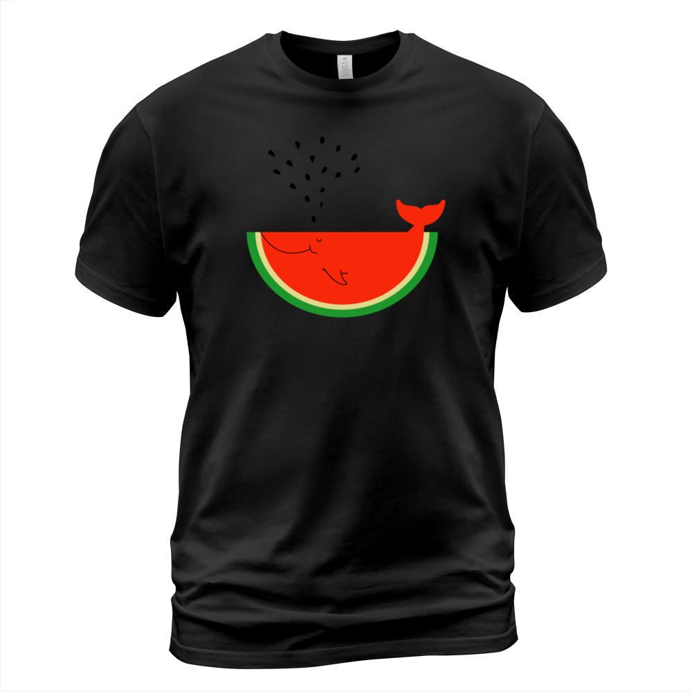 Watermelon Whale T-Shirt Unisex
