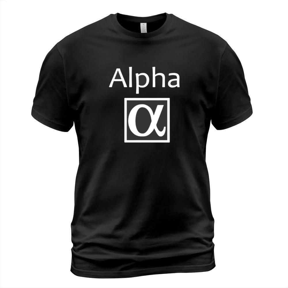Best ALPHA GREEK SYMBOL TEE SHIRT  Shirt T-Shirt Unisex