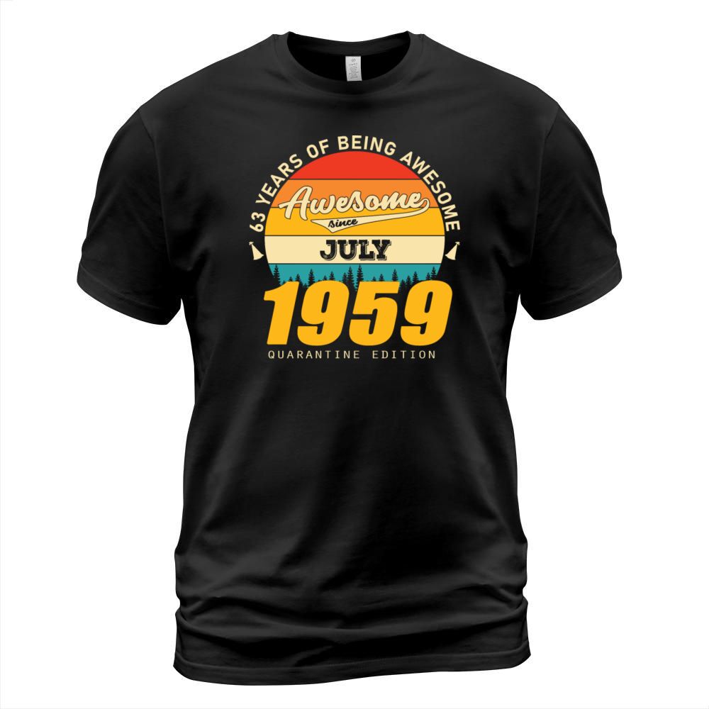 1959 Quarantine Edition July 63th birthday gift T-Shirt Unisex