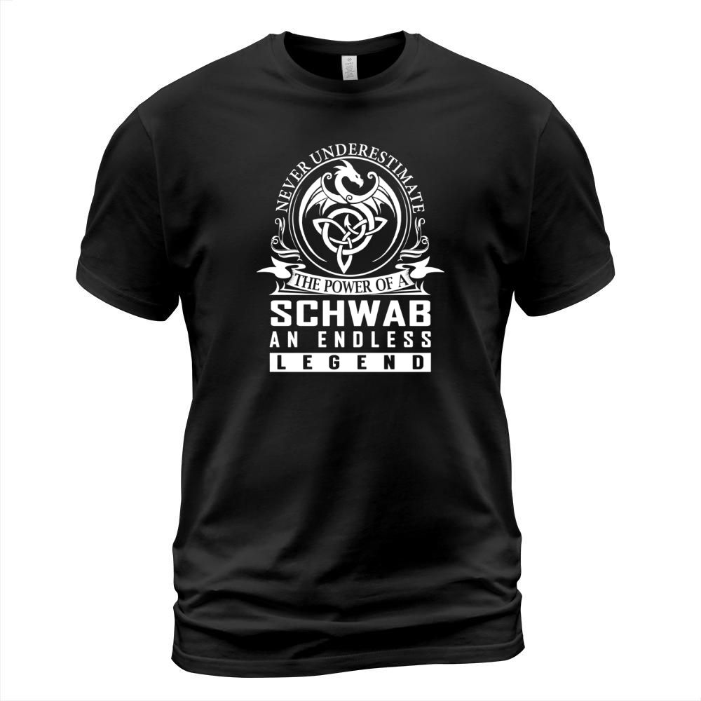 Never Underestimate The Power Of a SCHWAB An Endless Legend Name Shirts T-Shirt Unisex
