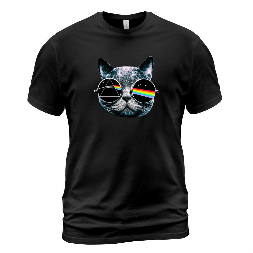 Pink Floyd Dark Side Of The Cat Mens T-Shirt T-Shirt Unisex