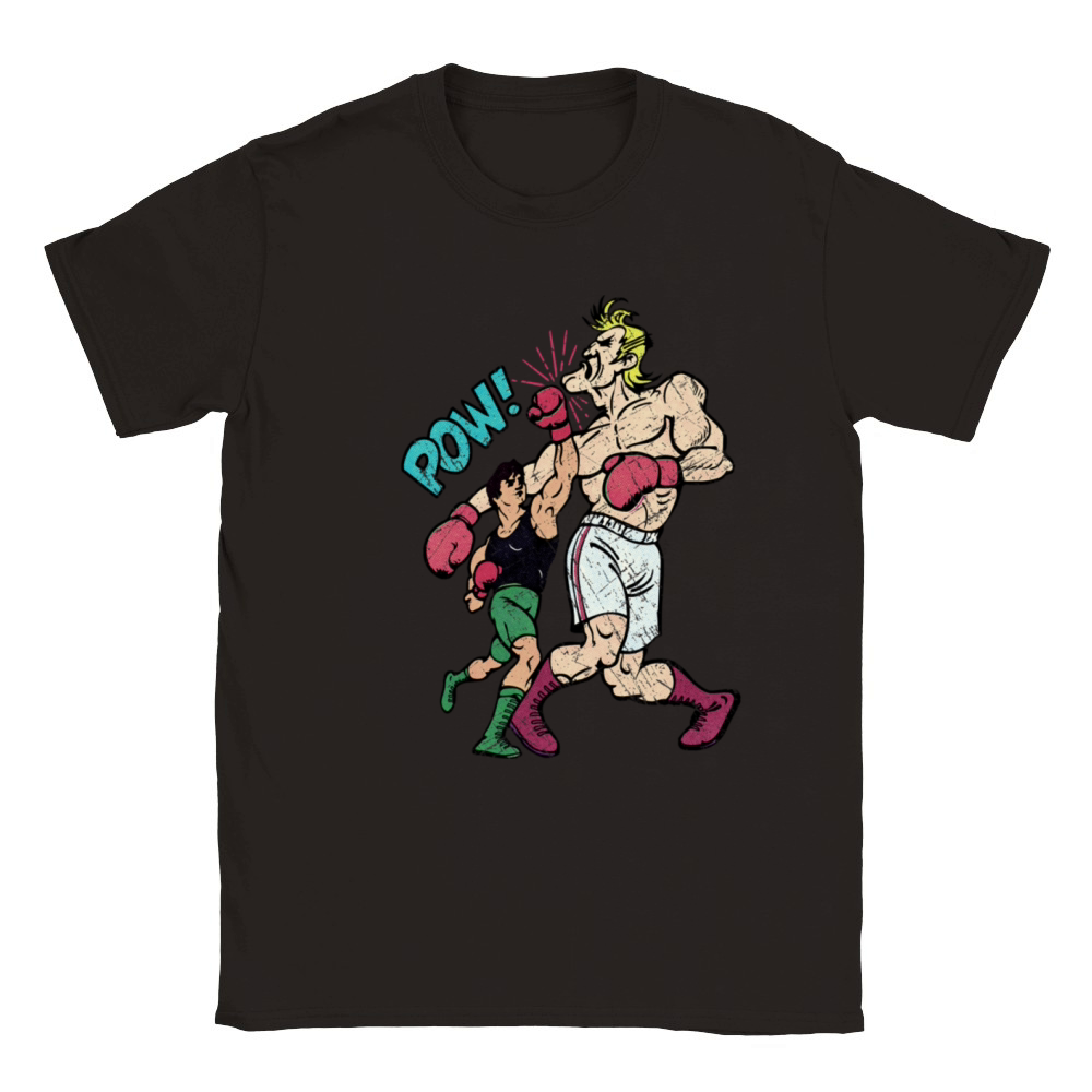 Punch Out Vintage Poster V01 Classic Kids Crewneck T-shirt