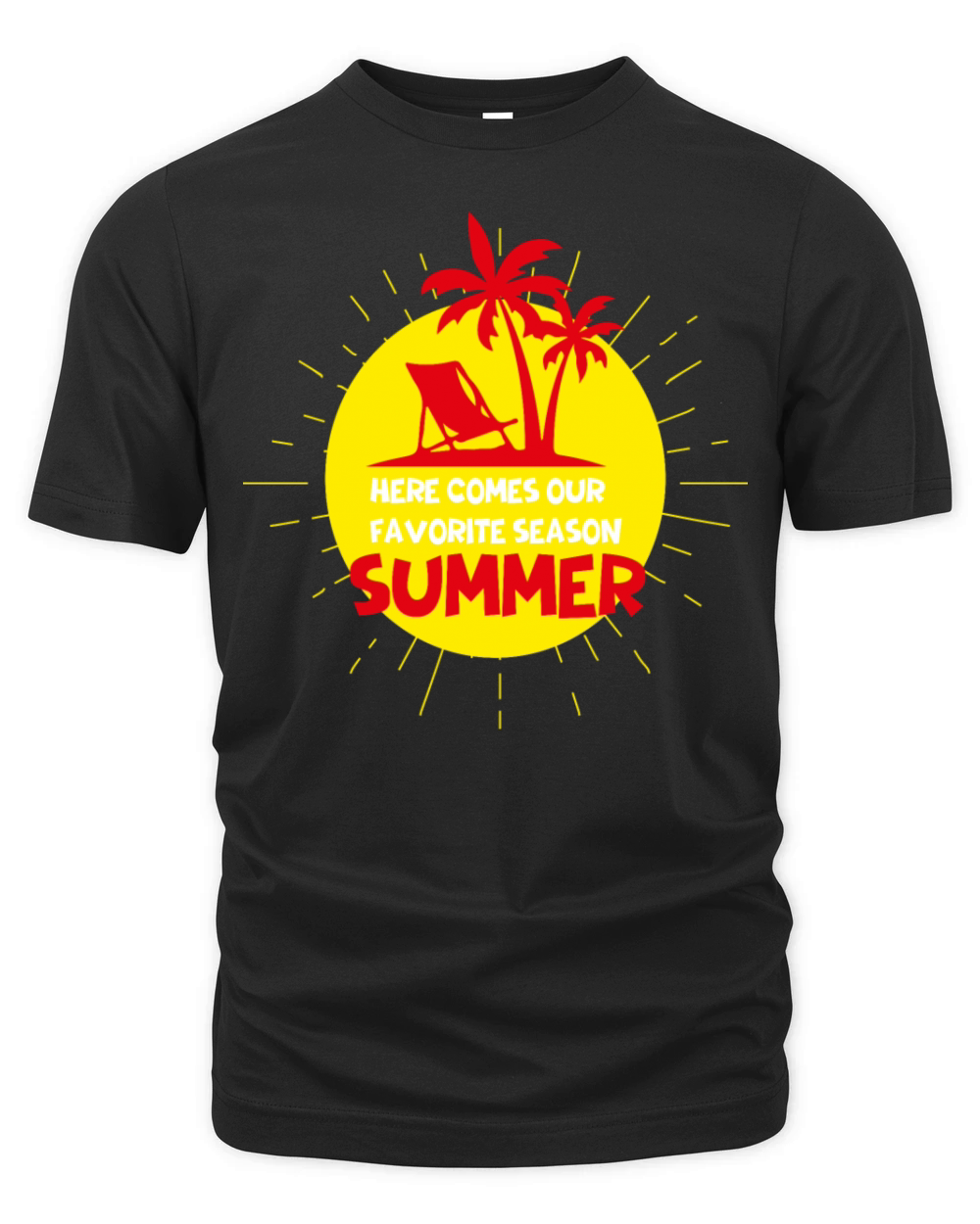 summer is our favorite season Organic Unisex T-shirt