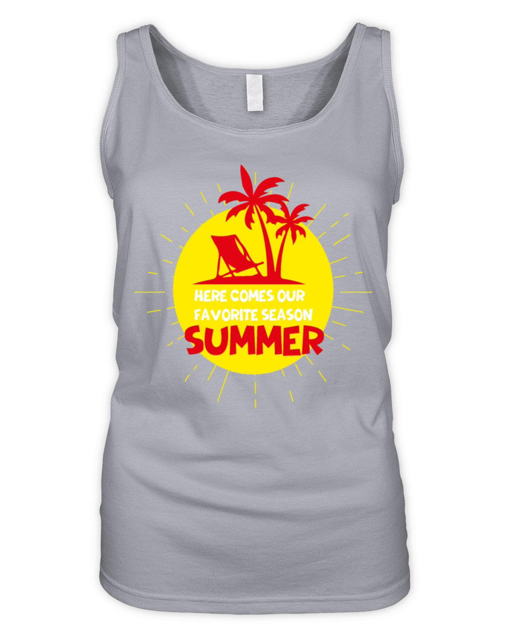 summer is our favorite season Organic Women's Tank Top