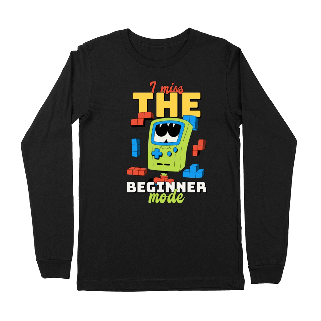 I Miss The Beginner Mode Design Premium Long Sleeve